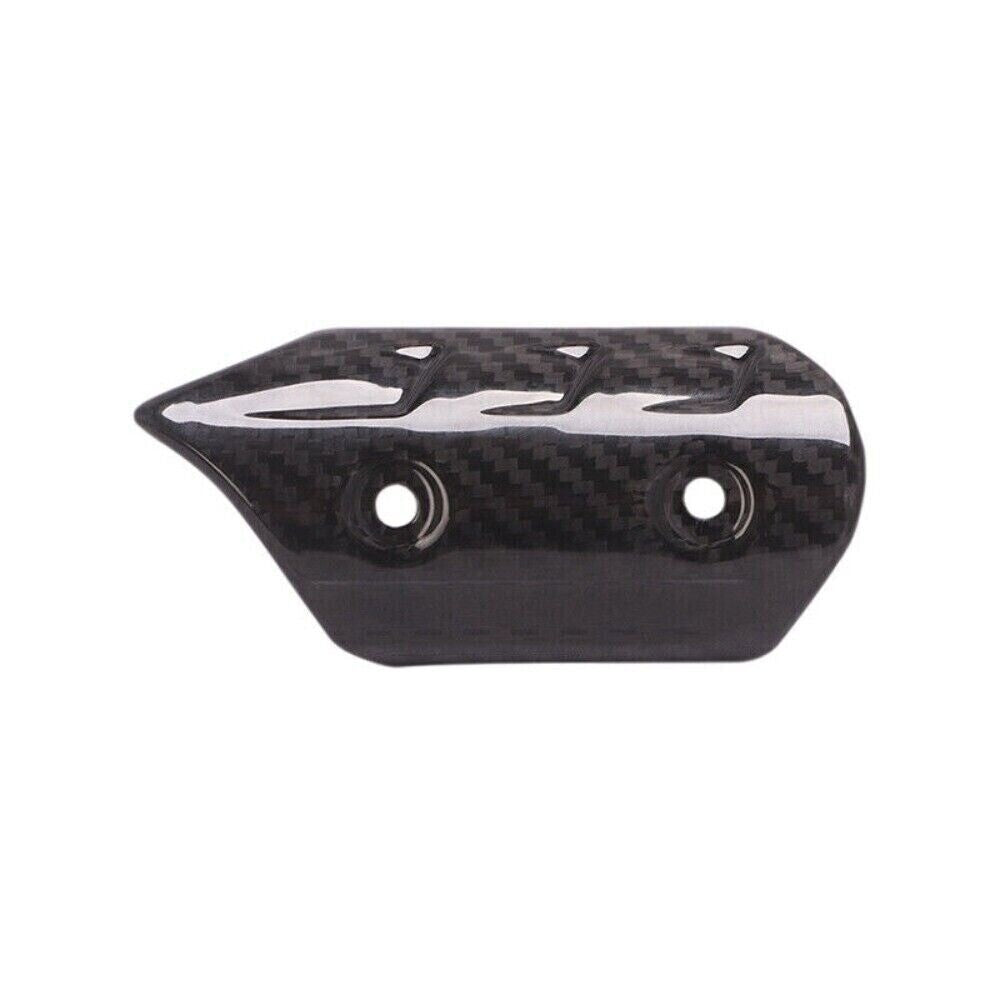 1x Real Carbon Fiber Exhausts Muffler Pipe Heat Shields Cover for Motorcycle New n