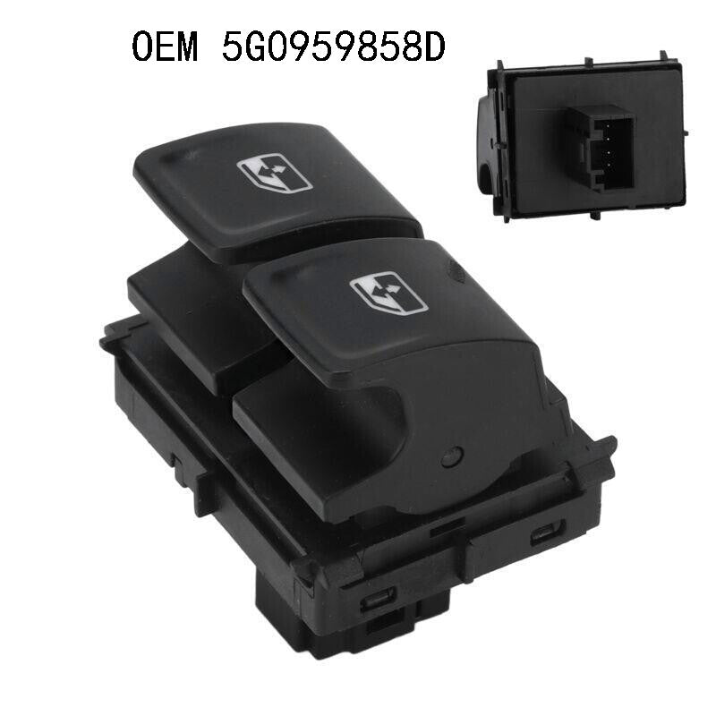 for VW for Golf MK7 2 Door Front Drivers O/S Right Electric Window Switch 5G0959858D