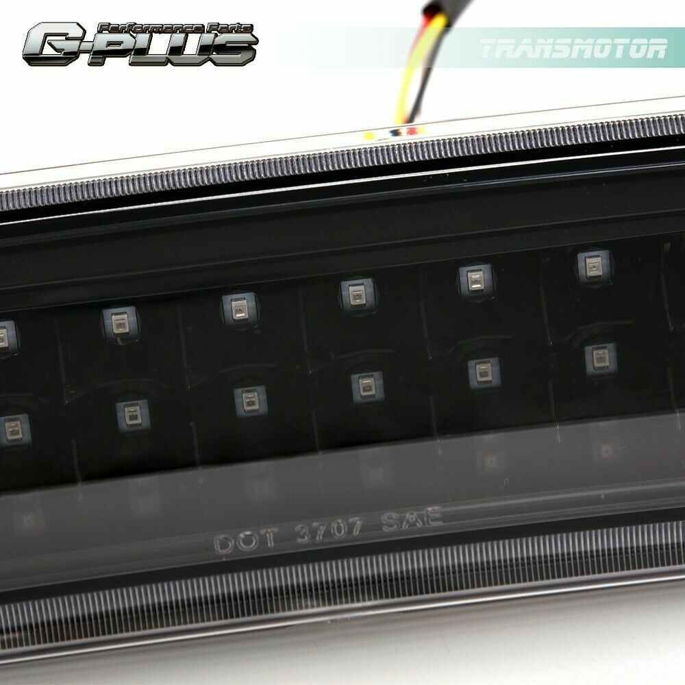 LED Third 3rd Brake Light Black Fits 2009 - 2017 for Dodge for Ram 1500 2500 3500- v