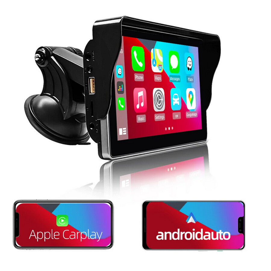 Wireless CarPlay 7-inch Car Navigation Player Stereo Multimedia Bluetooth FM Aux SD- n