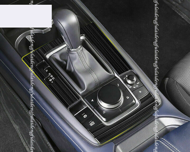 For RAV4 2019-2023 ABS Carbon Fiber INner Rear Water Cup Frame Cover Trim v
