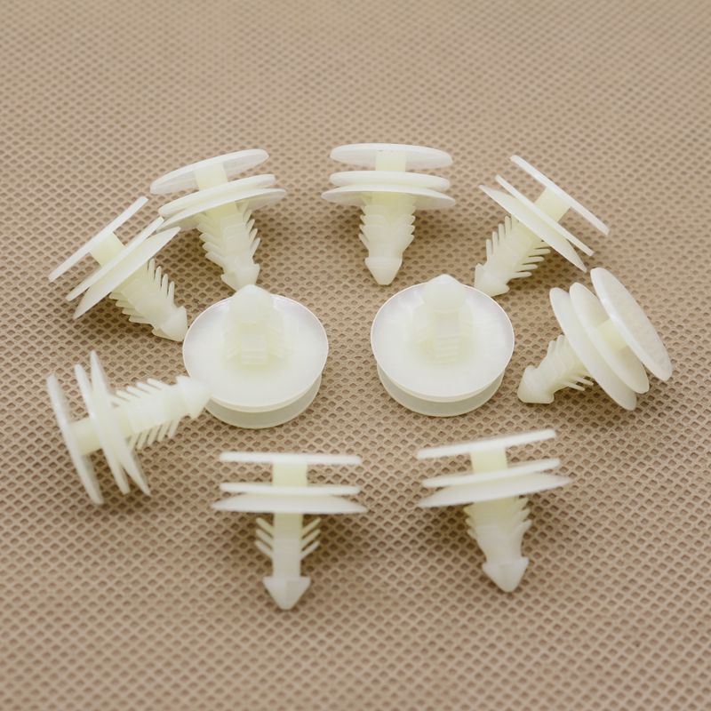 10-Piece Door Trim Panel Clip Retaining Buckle (for 8mm Holes) for Volkswagen and General Motors