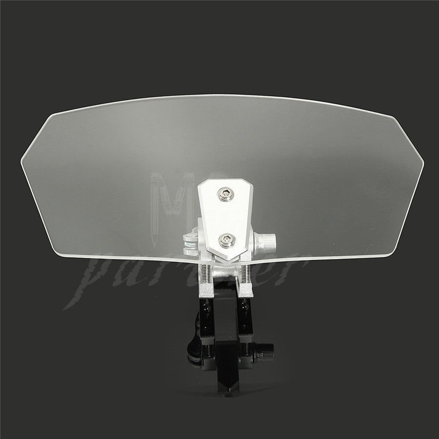 Adjustable Clip On Windshield Extension Spoiler for Honda for Yamaha for Suzuki for Kawasaki Q