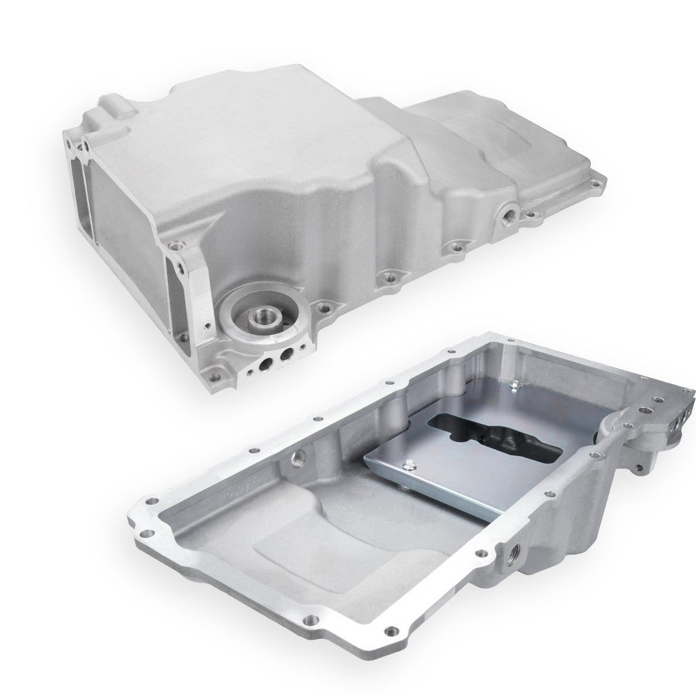 302-3 LS Low Retro-Fit Aluminum Rear Sump Oil Pan for Chevy 4.8L 5.3L 6.0L 6.2L Q
