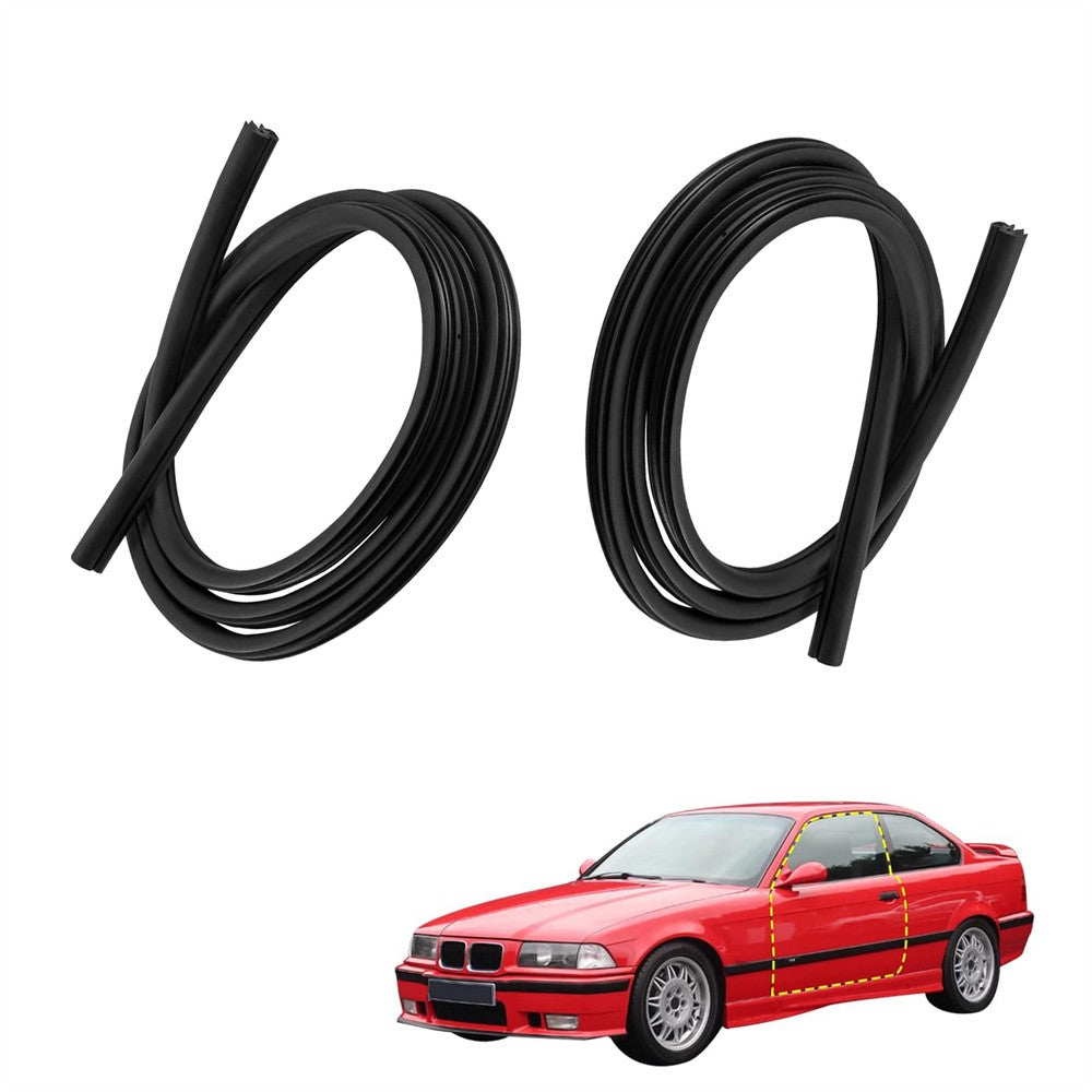 1PCS Car LH+RH Door Seal Rubber 51711977727 51712138957 for BMW E36 Coupe 2 Door