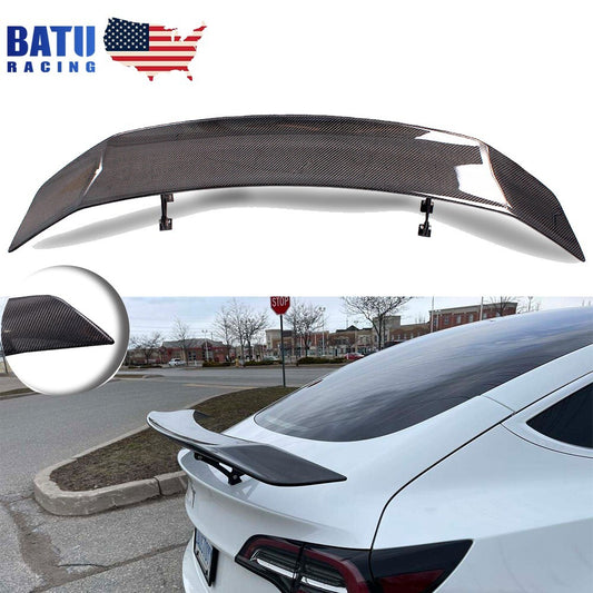 100% Real Carbon Fiber JDM Sport Rear Trunk Spoiler Wing Body kit for Any Car