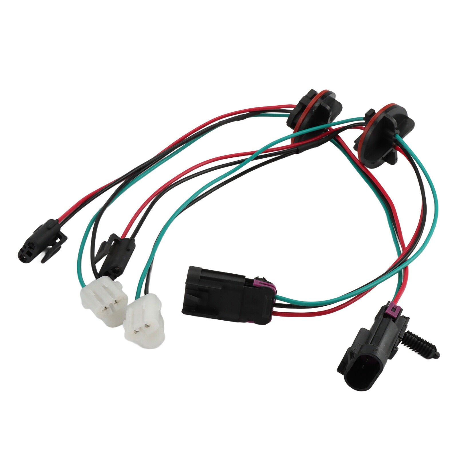 2x Fit 09-22 for Dodge for Ram 68193062AA Headlight Lamp Wiring Harness Q