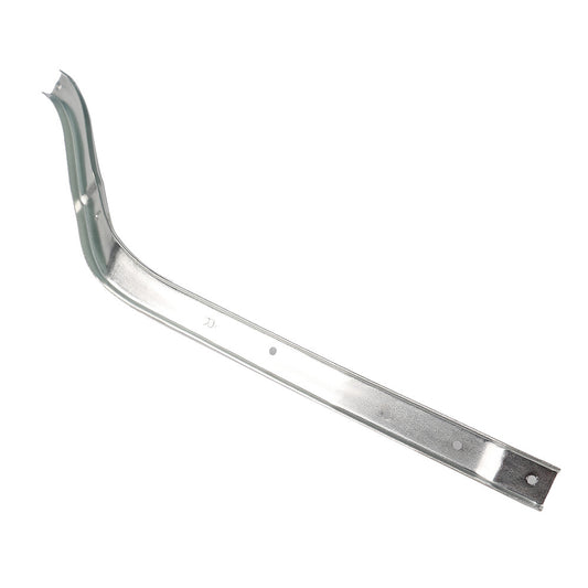 Front Right Side Bumper Bracket Chrome Plastic Replacement for Mitsubishi