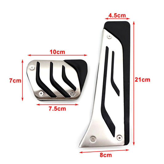 Car Foot Gas Brake Pedals Cover Kit for BMW 1/2/3/4/5/6/7/8 Series X1/3/4/5/6 Z4 Q