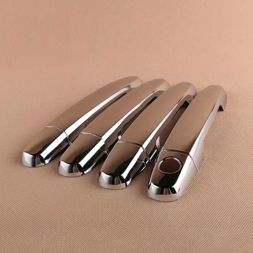 NEW (4pcs) Door Outer Handle Trim Covers Chrome Fits 2009-2013 for Toyota RAV-4