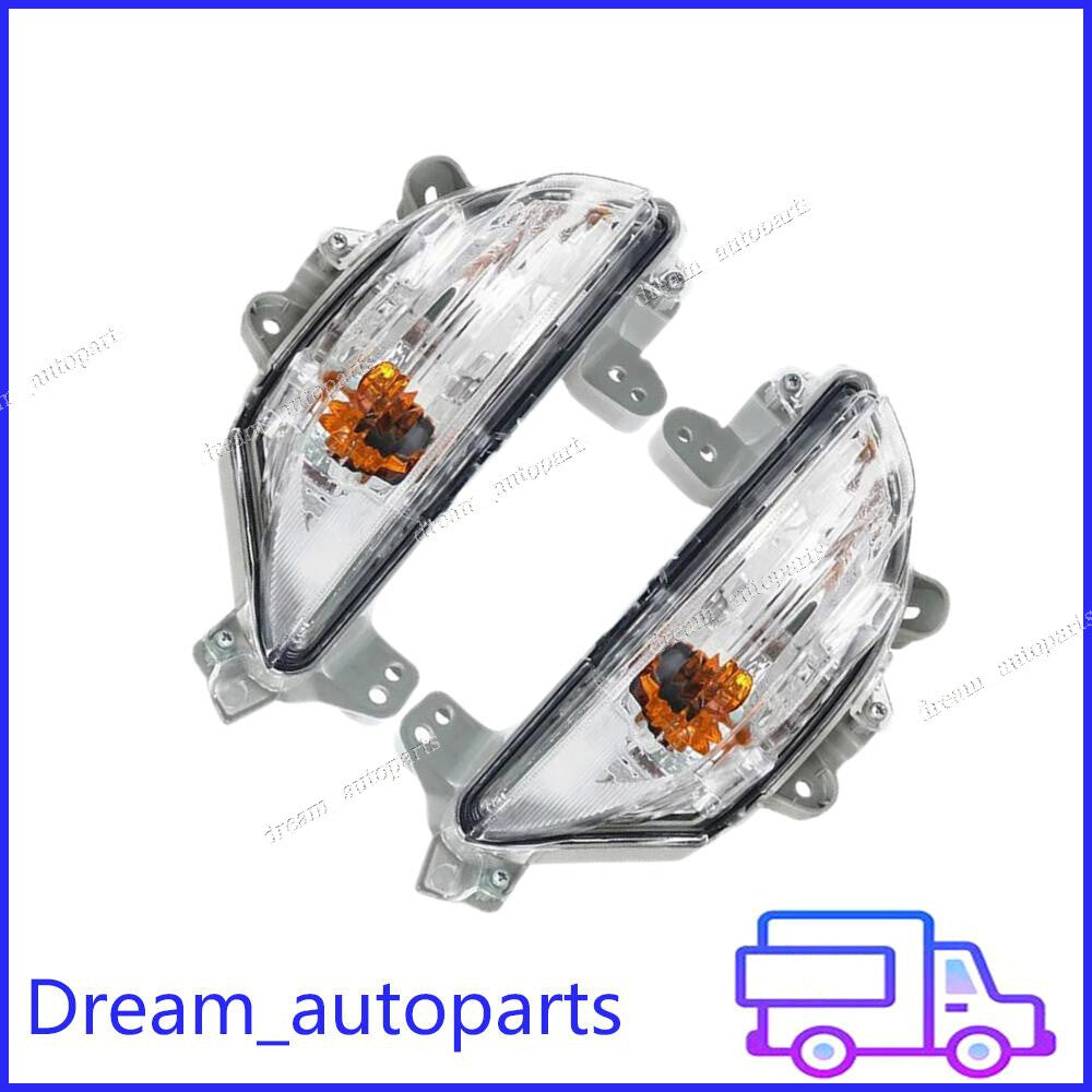 2Pcs Bumper Corner Lamp Turn Signal Light Front Left+Right for Mazda 3 2014-2016