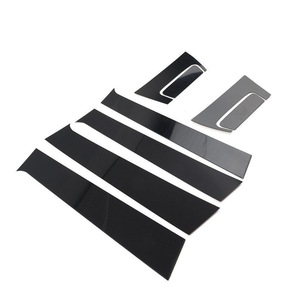 Pillar Post Set Door Window Cover Trim Kit fit for Honda HRV HR-V Vezel 4-Door