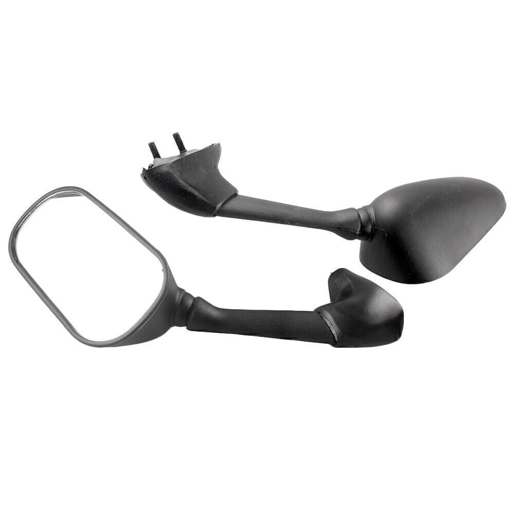 Pair Motorcycle Side Rearview Mirror Fit for Yamaha YZF R1 2002 2003 Q