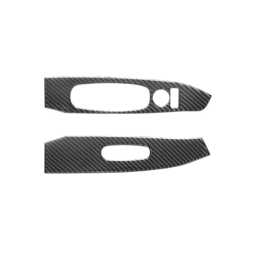 Carbon Fiber Driver Door Decorative Strip Cover Trim for Suzuki Grand Vitara v