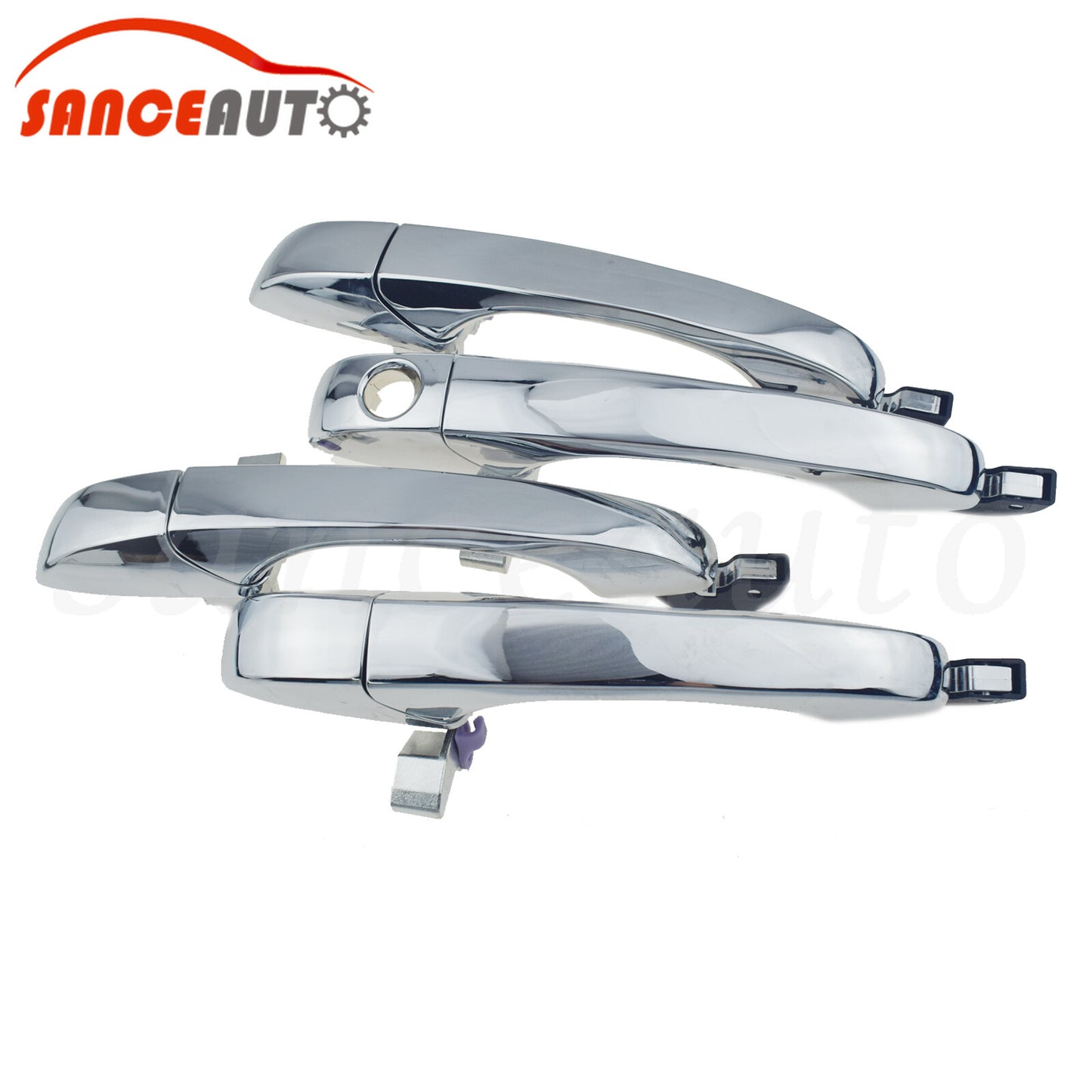 4-piece chrome exterior door handle set for Chrysler 300/300C (05-10), for Dodge Magnum (05-08) n