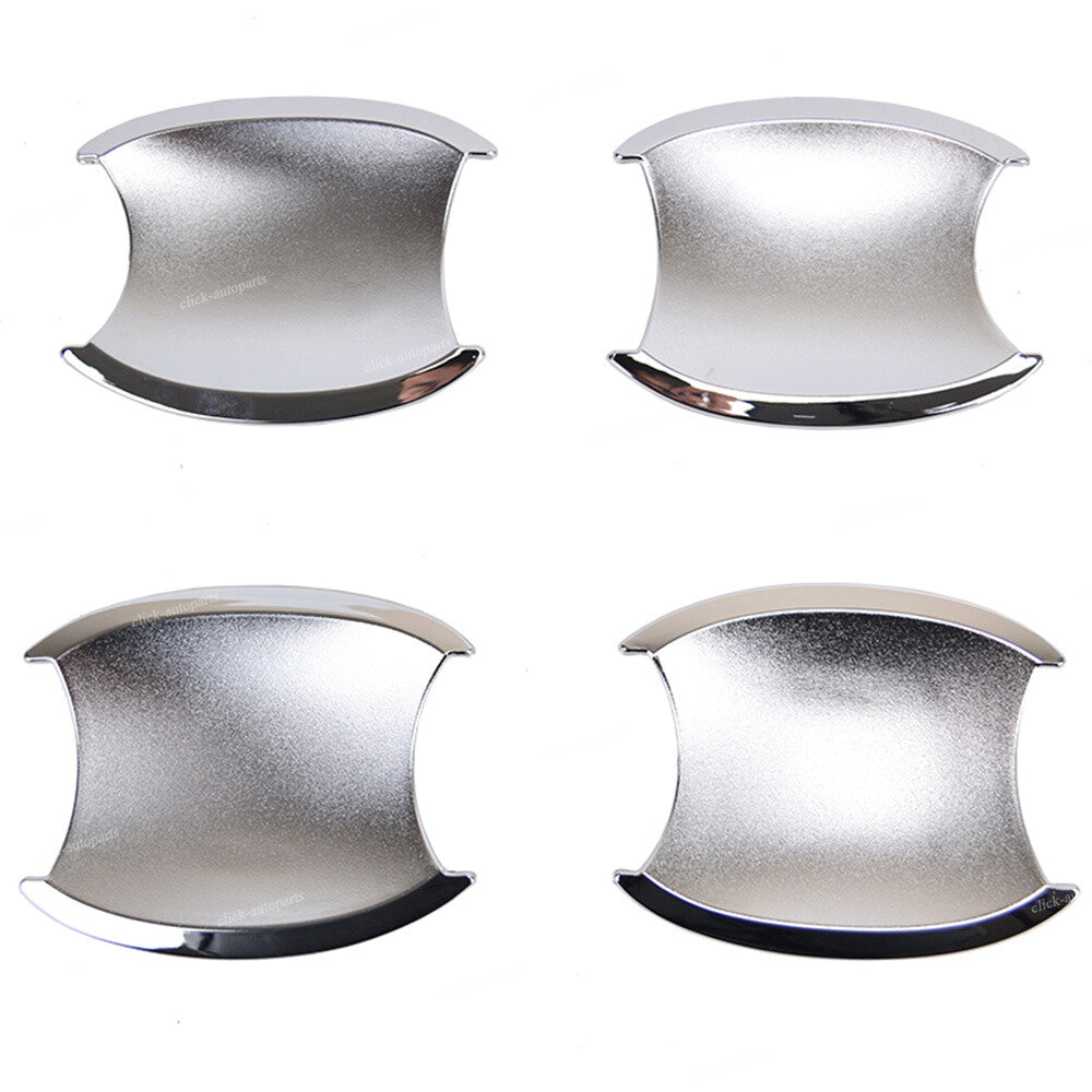 Qty 4 Chrome Door Handle Cup Bowl Trim for Honda CRV 2007 2008 2009 2010 2011