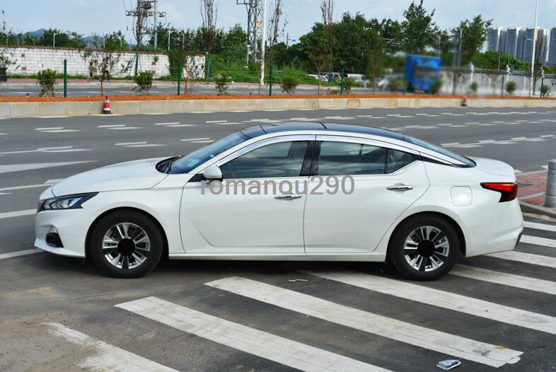 for Nissan Altima 2019-2024 Chrome Window Visor Vent Shades Sun Rain Guard trim