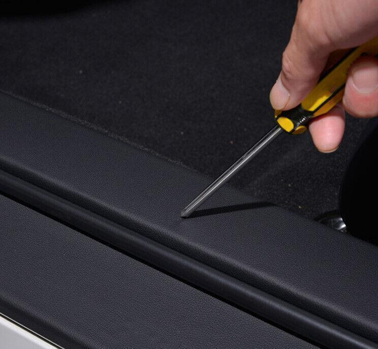 Leather Black Side Collision Protection Film for Chevrolet Equinox 2018-2024