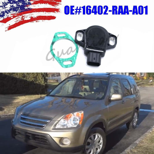 16402-RAA-A01 Throttle Position Sensor TPS Replacement for Honda Element CR-V