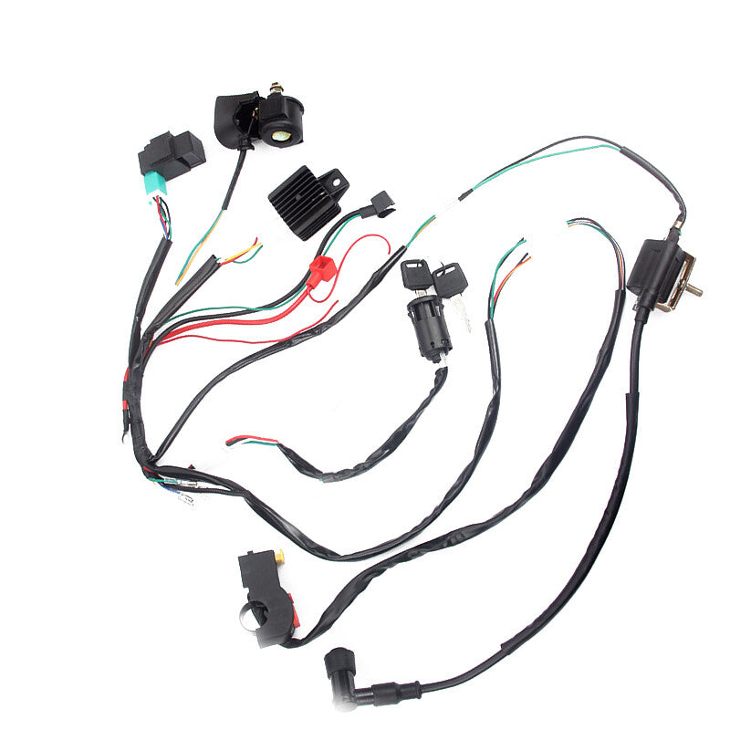 Wiring Harness Loom Solenoid Ignition Coil CDI For 50cc-125cc Quad Dirt Bike ¡Á1 v
