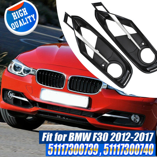 Car front bumper fog light cover suitable for 3 F30 320 328 335 2012-2015- v