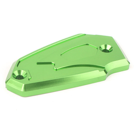 CNC Front Brake Reservoir Fluid Cover Cap Fit for Kawasaki ER6N Z650 Z900 Z800 Green