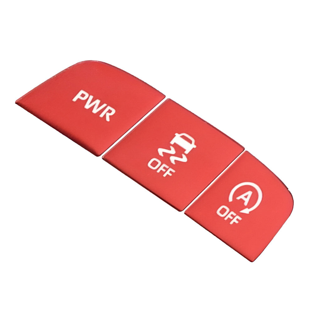 Console Gear Shift Switch Button Trim Cover Red Fit for Corolla 2019-23 v
