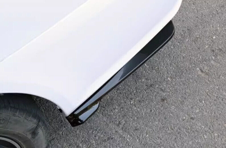 for Honda for Civic Sedan 2016-2021 Gloss Black Rear Bumper Side Apron Covers Trim2