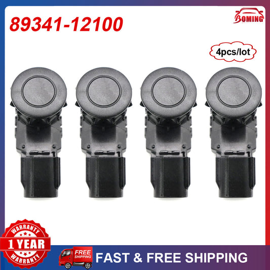 4-pack of brand new PDC parking sensors 89341-12100 for Toyota RAV4 88341-42060 893412100 Q