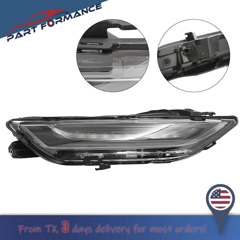 Applicable to 2019-2022 for Chevrolet Blazer LED DRL daytime running lights, right passenger side. Q