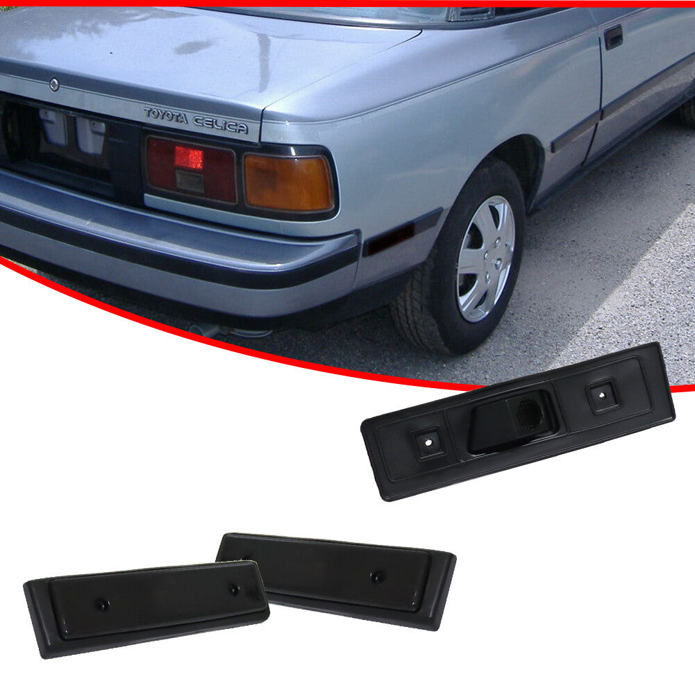 For 86 - 89 for Celica GT GT GTS LH & Right Grip Smoked Rear Fender Side Marker Light Lens - v