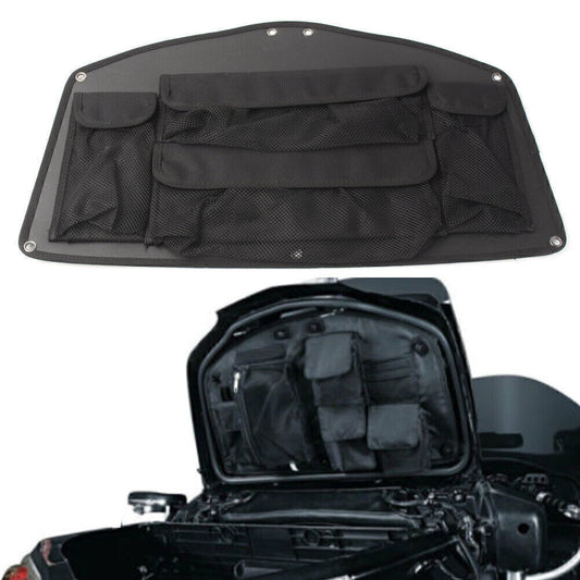 Black 4135 Trunk Lid Organizer Bag Pouch for Honda Goldwing GL1800 2001-2017
