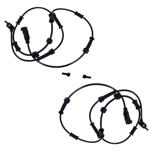 2-piece front ABS wheel speed sensor 68003281AA for Jeep for Wrangler and for Dodge Nitro