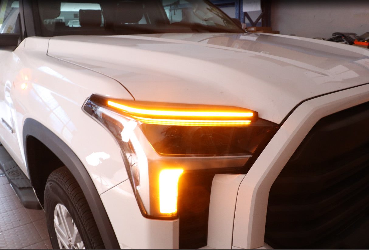 LED DAYTIME RUNNING LIGHT FOG LAMP Headlight Fit for Toyota Tundra 2022 2023