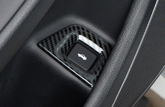 Refit for Honda Accord 2018-22 Carbon Fiber Back Door Tailgate Switch Cover Trim