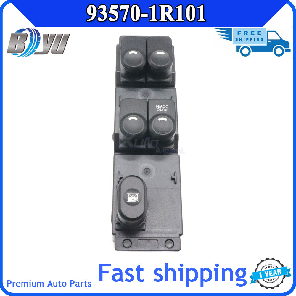 935701R101 Suitable for Modern Accents 93570-1R101 Left Front Power Window Switch 1 Piece - v