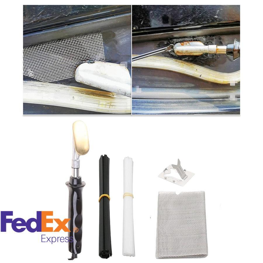 1Set Smoothing Iron For Car Bumper Repair Hot Stapler Iron Plastic Welding 110V Q