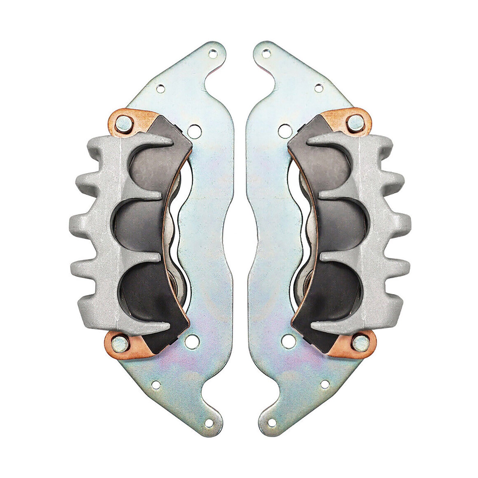 2PCS Front Brake Calipers With Sintered Pads 1912473 For RZR Turbo 2016-2021