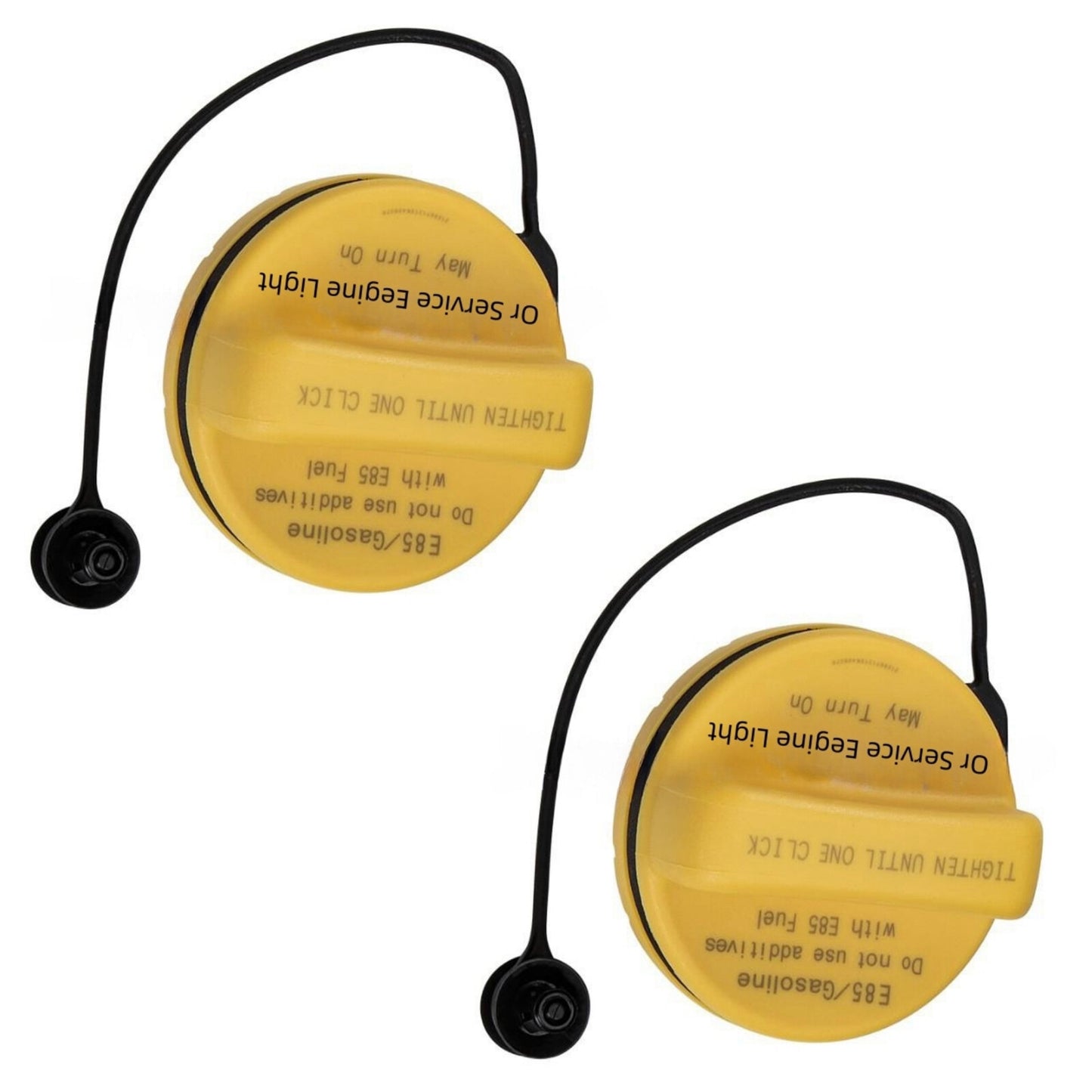 Fuel Tank Gas Cap Yellow for Chevy for GMC 2011-2020 23373281 Replacement Part