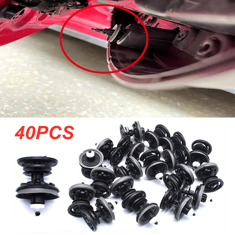 40X for Audi A1 for A4 for A5 for A6 A7 Door Card Clips Trim Panel Mounting Fastener Screws
