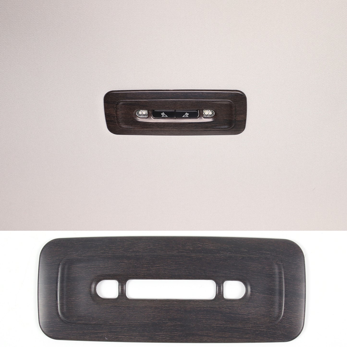 Carbon fiber interior door panel sticker cover decoration suitable for Corvette C6 2005-2013- v