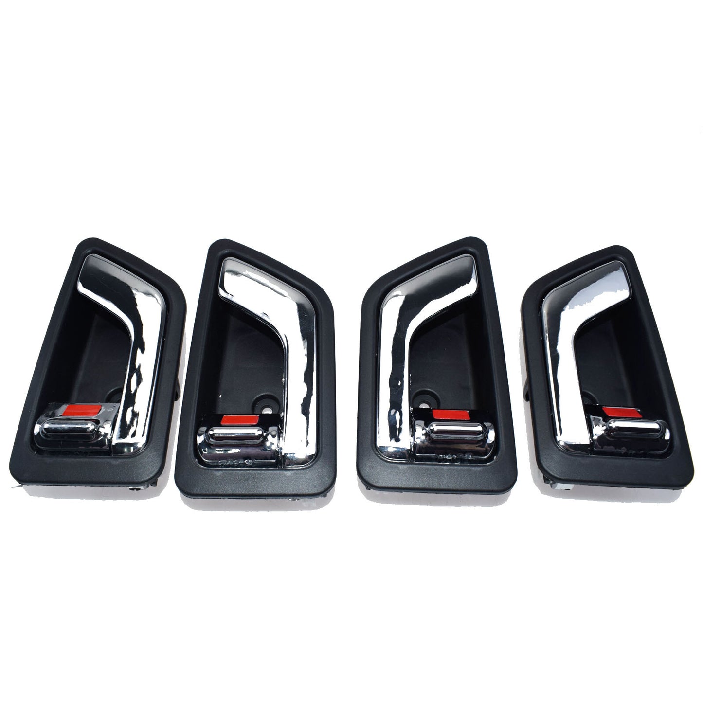 4Pcs Front  Rear Left Right Inside Chrome Door Handle for Hyundai Getz Click