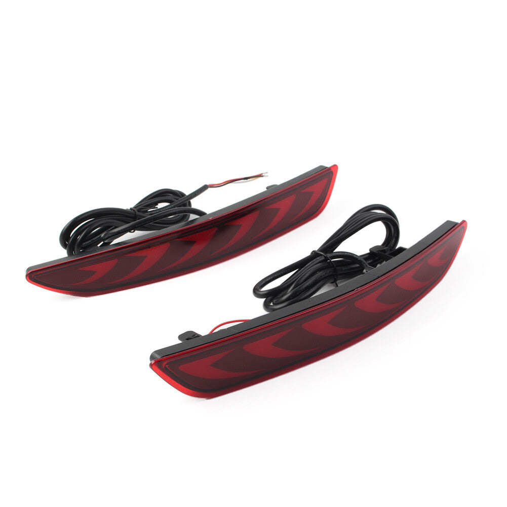 Rear Bumper Brake Light Dynamic Turn Signal Light Fit for Mazda3 Axela 2019-2021