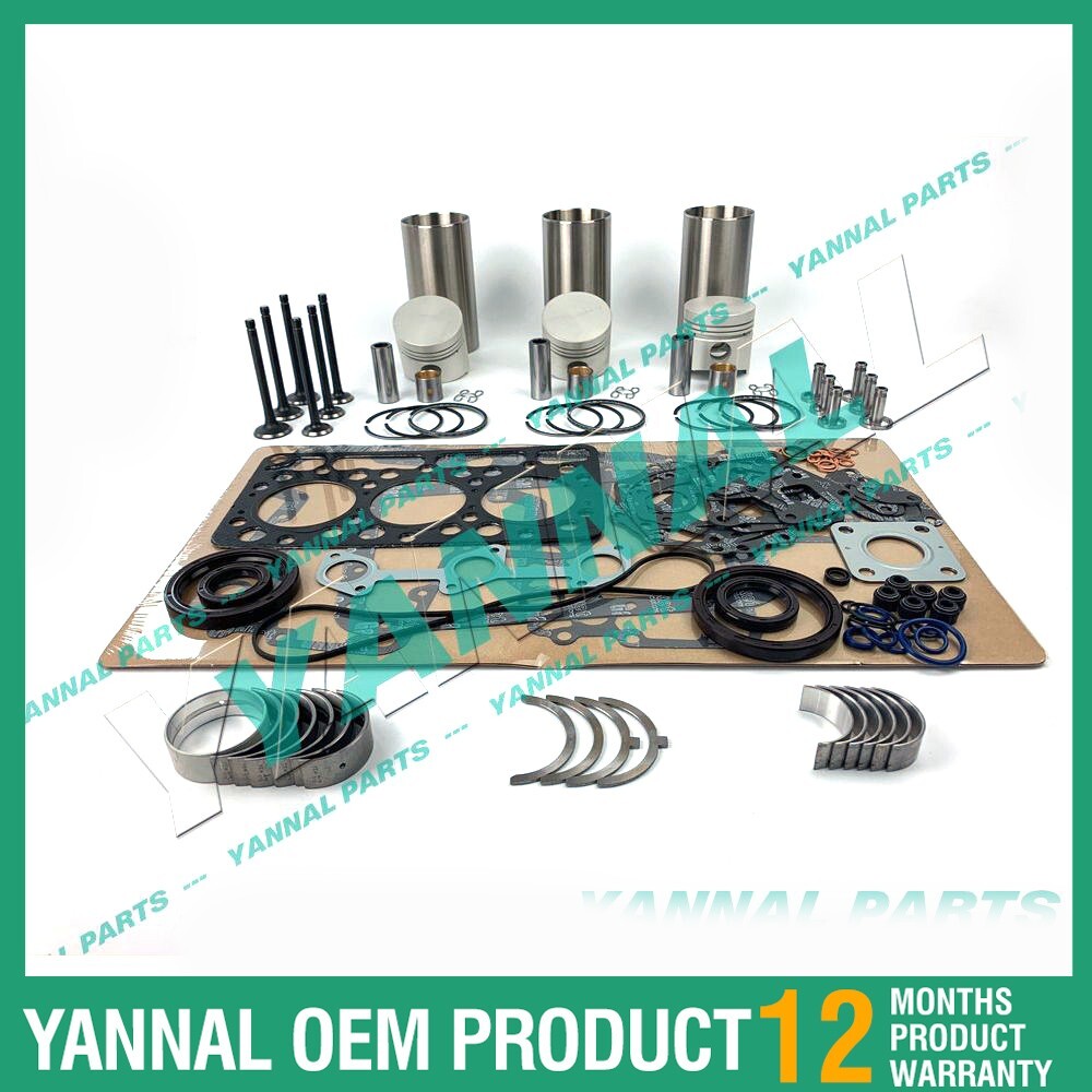 new D750 Overhaul and Reconstruction Kit: Gaskets, Valve Bearings for Kubota Diesel Engines