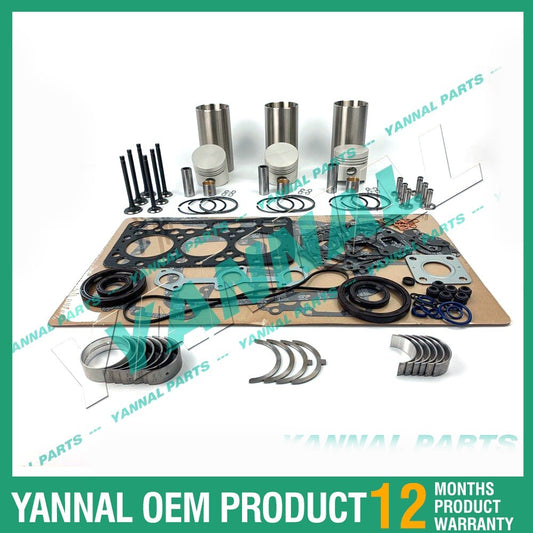 new D750 Overhaul and Reconstruction Kit: Gaskets, Valve Bearings for Kubota Diesel Engines
