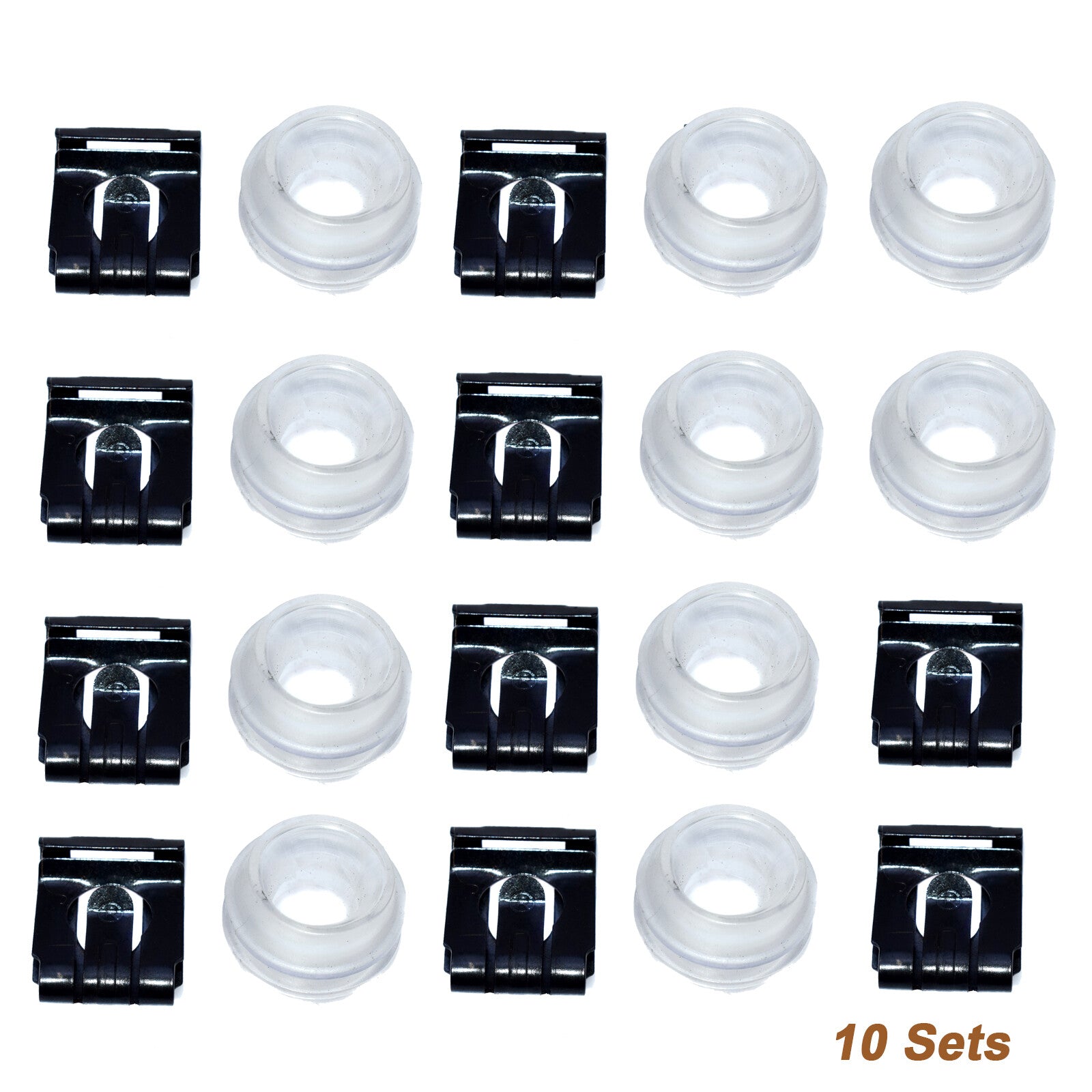 10 sets of for Mercedes automatic transmission shift bushings with clips n