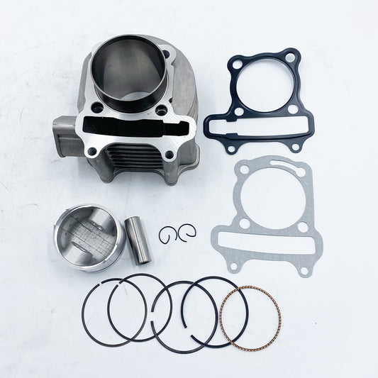 New GY6 Cylinder Head Assy Engine Gasket Ring Kit Set for 150cc Motorcycle 86