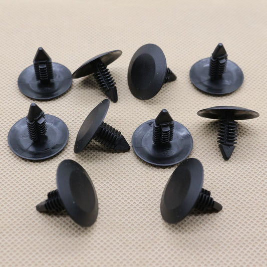 10-piece door trim panel clips N989022, 385661S, 6003349 for Volkswagen , for Ford , and for Chrysler .