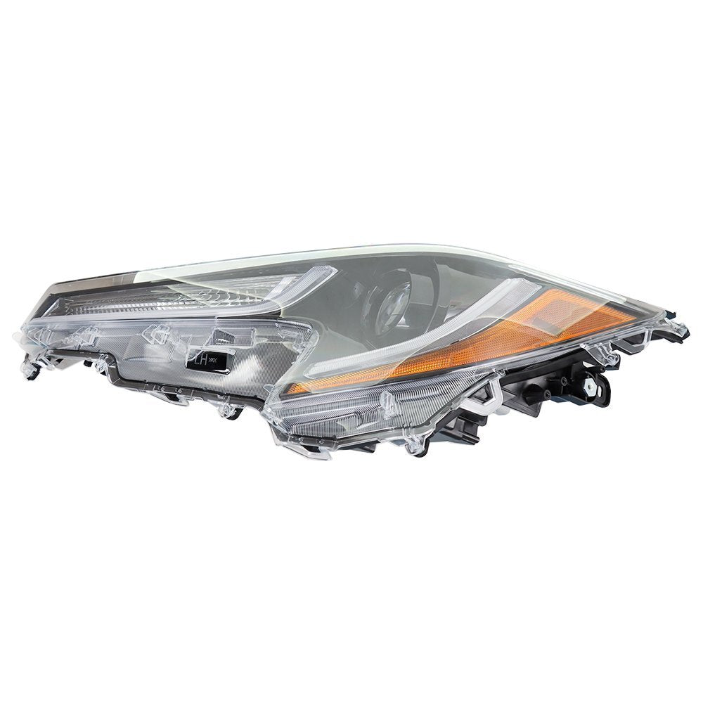 Headlights for 2020-2021 for Corolla L/LE: Headlight Driver/Left Side Transparent - n