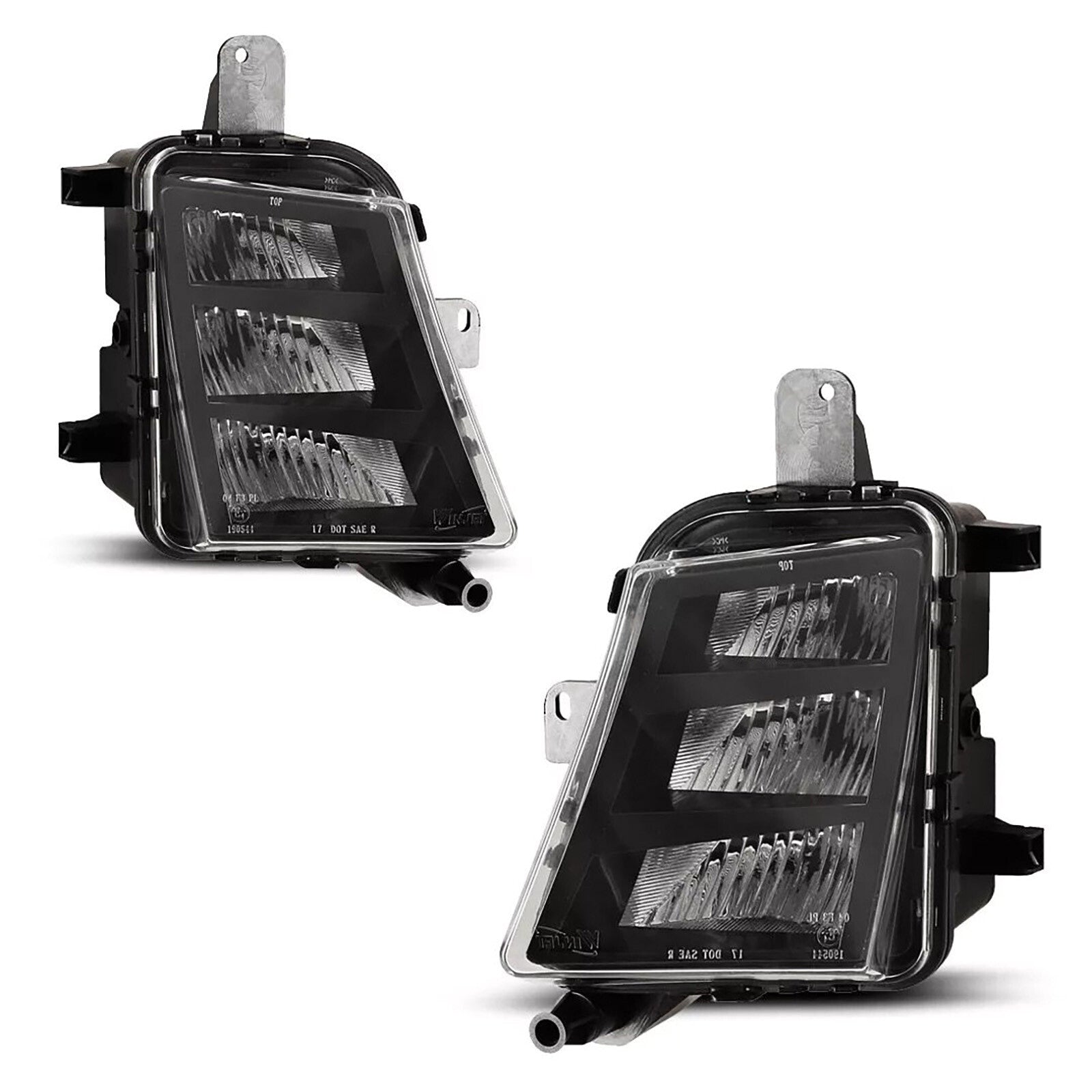 1 Pair LED Fog Lights Bumper Lamps 5GM941699A for Volkswagen for Golf GTI 2014-2017
